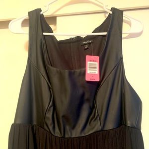 Black dress with mesh pointe skirt